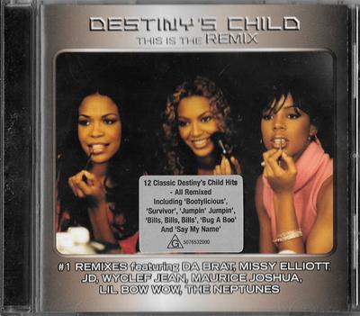 CD DESTINY'S CHILD - This Is the Remix  5076532000 Columbia 2002 Australia Rap & Hip-Hop/R&B Used
