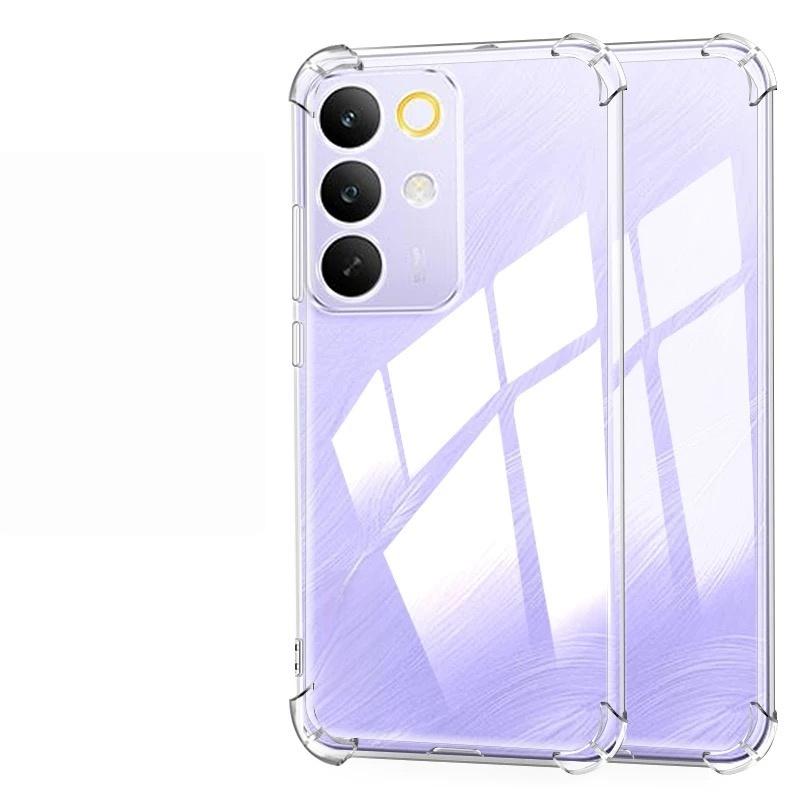 Transparent TPU Shockproof Phone Case For Realme 15X / 14X - Clear