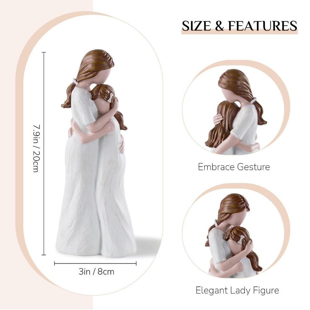 Sister Figurines Gift, Sister Birthday Gifts from Sister: Friendship Christmas Thanksgiving Gift for Sisters Best Friends Women