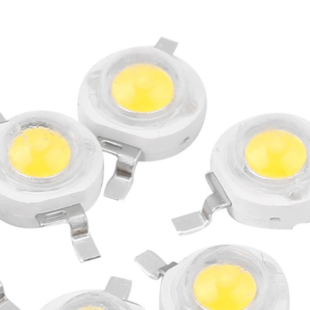 100PCS 110LM/W High Power LED Beads 3W High Power DIY Lighting Fixtures  Spotlight Replacement