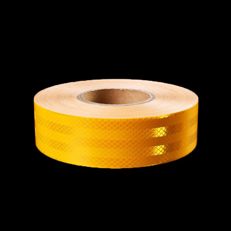 High Intensity Reflective Adhesive Tape 5Cm*10M Diamond Grade Red White Yellow Waterproof Car Stickers Reflectors Strip For Truc