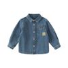 DAVE & BELLA Boys' Long Sleeve Denim Shirt