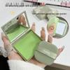 NOVO Portable Oil Absorbing Paper with Mirror Puff for Face - Refreshing Oil Control for Students and Parties