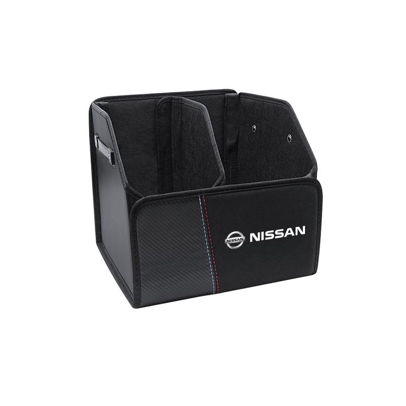 

Car Trunk Organizer Storage Box Large Capacity Suitcase Case For Nissan Qashqai J11 Sylphy N7 J10 Teana Note Navara Juke GTR J31
