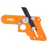 Edges Banding Trimmer with Level Bubble 8mm R1.5mm Veneer Edges Cutter Hand Trimming Tool for Woodworking