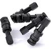 CKAuto 5 Pcs VS43/TR43E Tubeless Metal Clamp-In Valve Stems, Black Finish