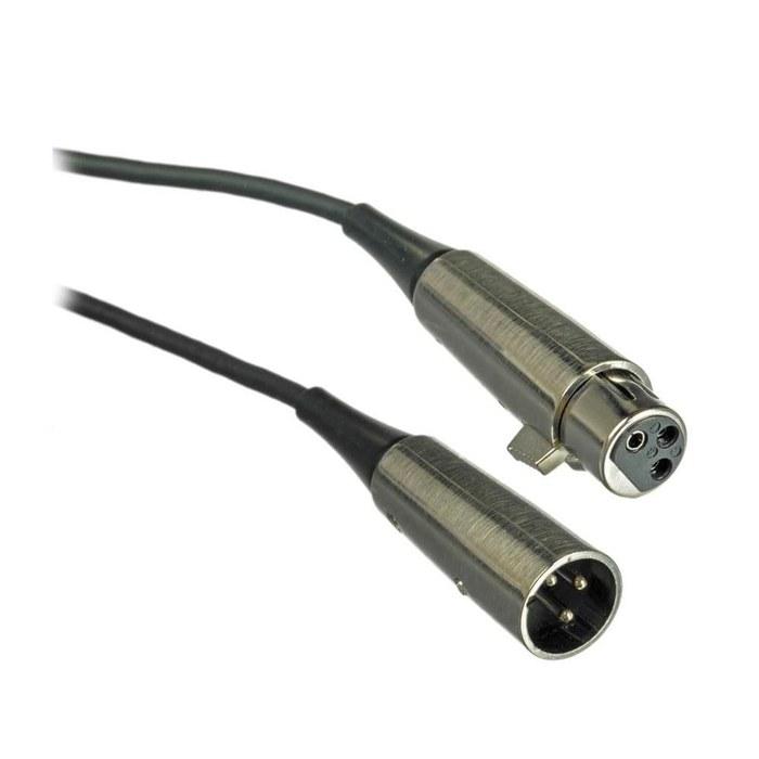 SHURE Microphone Cable XLR3 Female (Black) to XLR3 Male (Chrome) 7.5m C25E