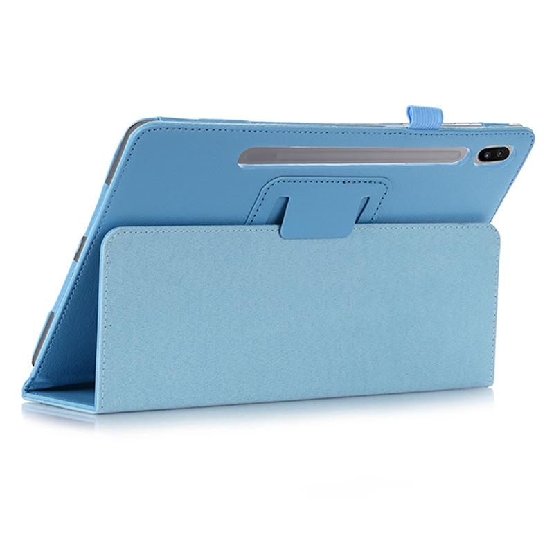 

Чехол для Samsung Galaxy Tab S6 10.5 2019 Чехол Тонкий трехстворчатый чехол для Samsung Galaxy Tab S6 10.5 SM-T860 T865 Планшет Funda Чехол