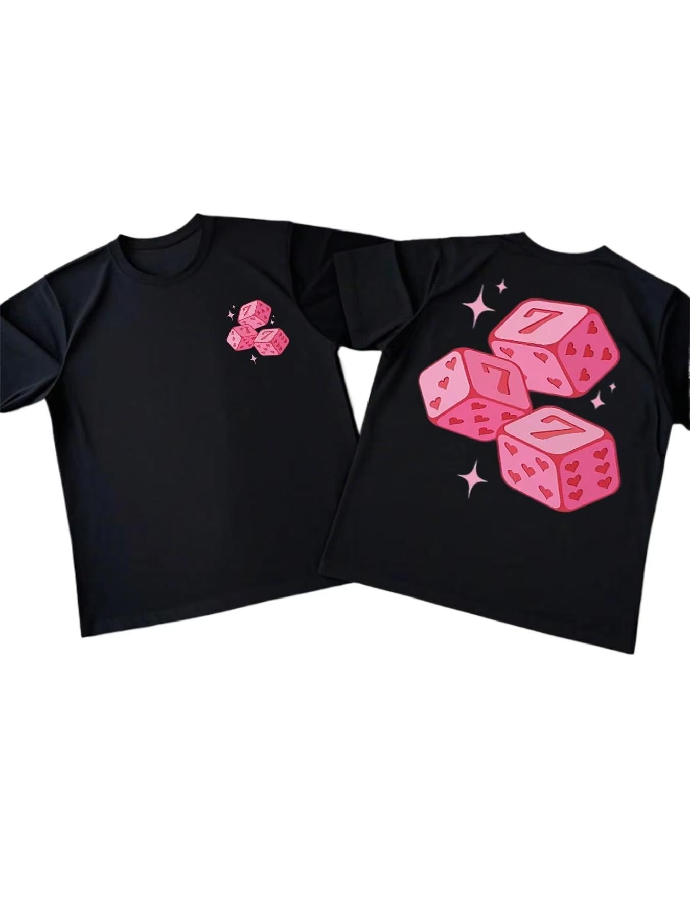 

2026 New Fashion Design for ProcureUnisext Products Letter Print Design for Casual Unisexs Clothing Women Street Style Summer Tshirt S