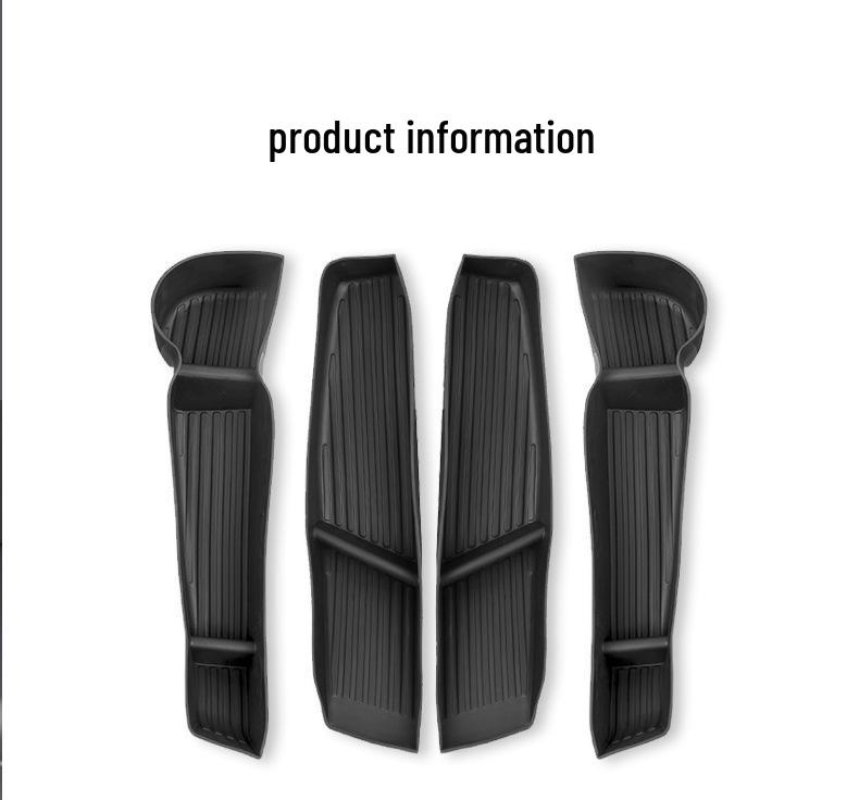 Tesla Model 3/Y Door Slot Storage Box - Interior Mat Organizer.