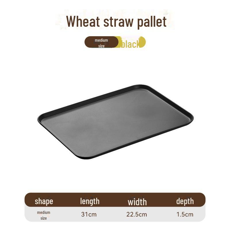 

Пластиковый прямоугольный поднос для чая в скандинавском стиле для дома, гостиной, ресторана или детского сада