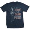 Johnny Cash All Star Tour Unisex Tshirt