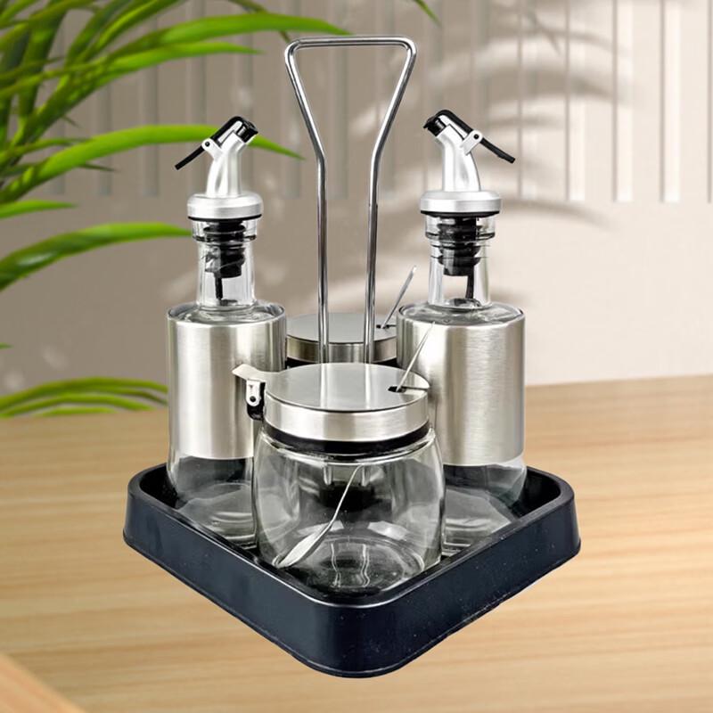 Yunshuang Commercial Seasoning Set with 3-Layer Stand