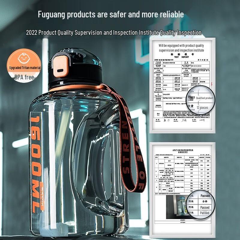 FUGUANG Large Capacity Tritan Sports Water Bottle