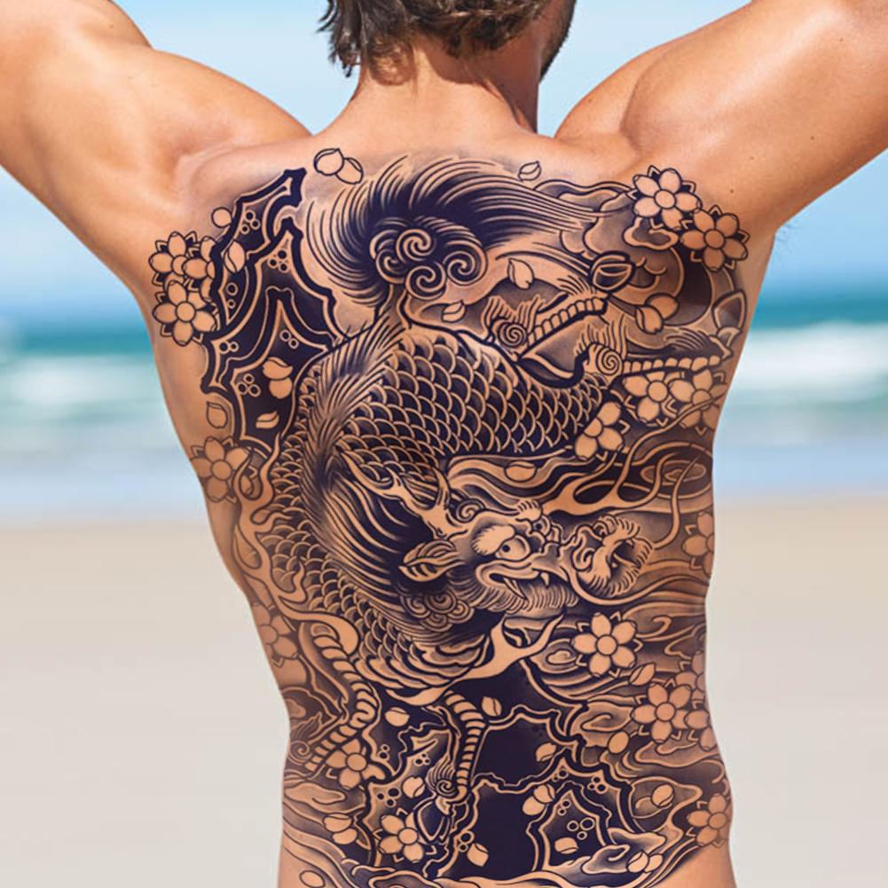 Tatuaggio Temporaneo Con Fascia Da Braccio, Dura Fino A 15 Giorni, Adesivo Semipermanente Impermeabile Magico Della Nuova Tecnologia - Foto 2