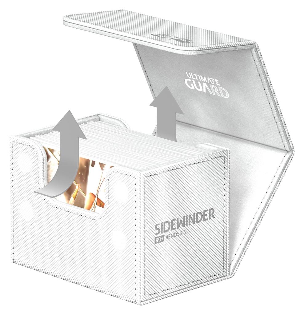 Ultimate Guard Sidewinder Xeno Skin Monocolor 80+ (White)