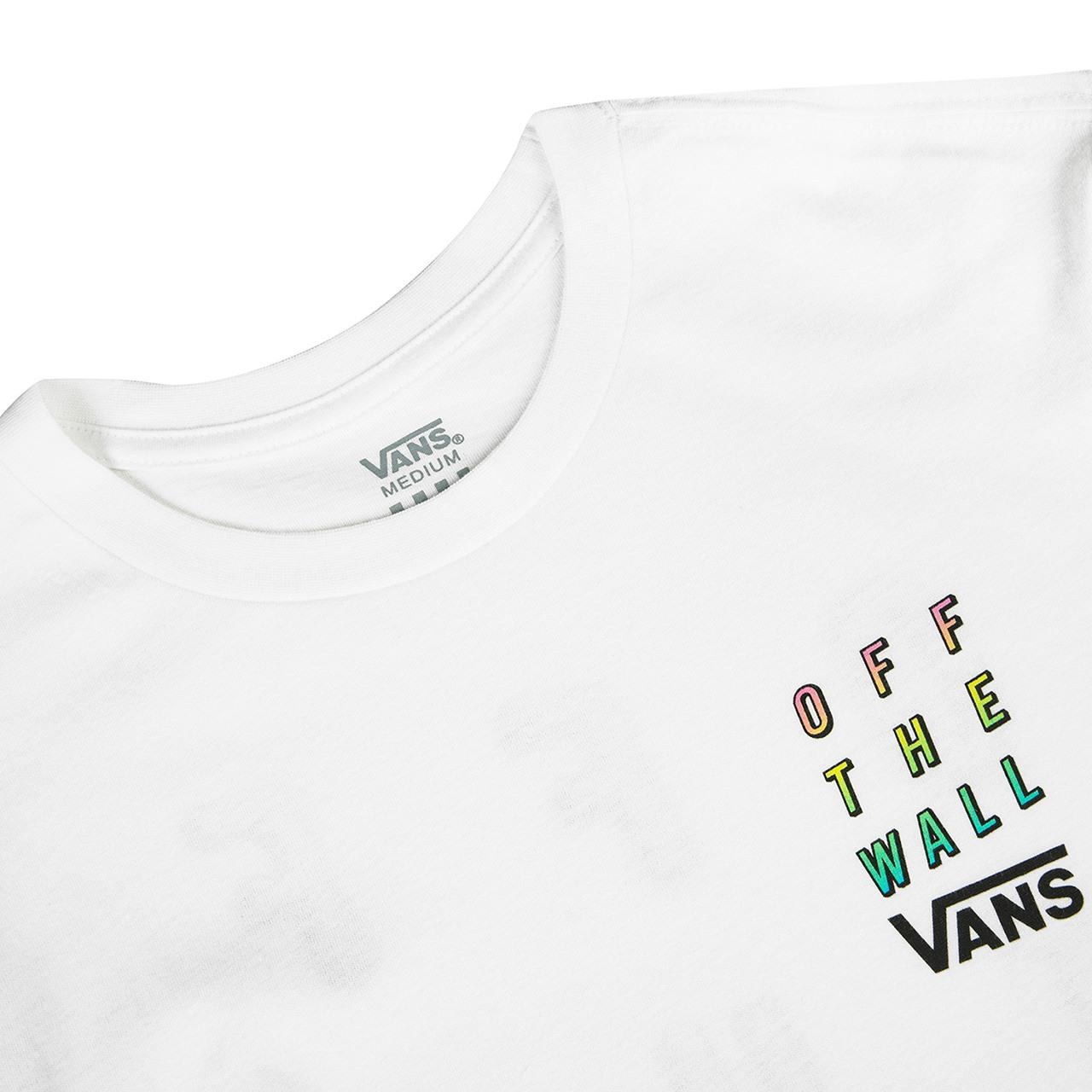 Vans Свободный спортивный повседневный круглый вырез короткий рукав футболка женские топы — фото 3