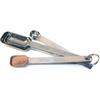 Heavy Duty Accurate Narrow Stainless Steel Measuring Spoons, 6 Piece Set, Chef Quality and Commercial Durability