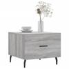 VidaXL Table basse Sonoma gris 50x50x40 cm Bois d'ingénierie 829440