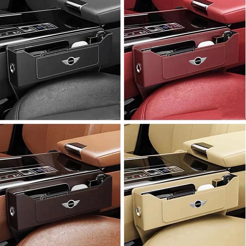 Car Seat Gap Pocket Storage Box Phone Holder Accessories For Mini John Cooper R56 F56 Countryman R60 F60 Clubman F54 R55 Coopers gqtsu22