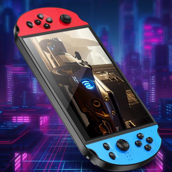 7palcová ruční herní konzole X12 Plus s podporou 9 simulátorů Kamera s AV výstupem Elektronická kniha Duální joystick Přenosné děti Dospělí Přehrávač videoher
