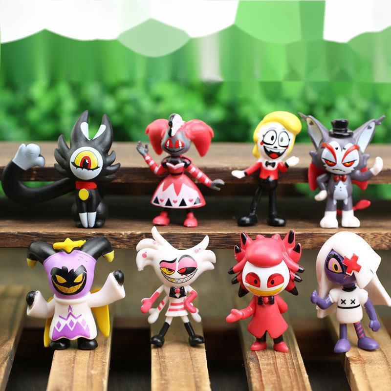 New Hazbin Hotel Action Figure Model Toy Hazbin Hotel Suit Anime Periphery Collection Figures Model Toy For Kid Gift