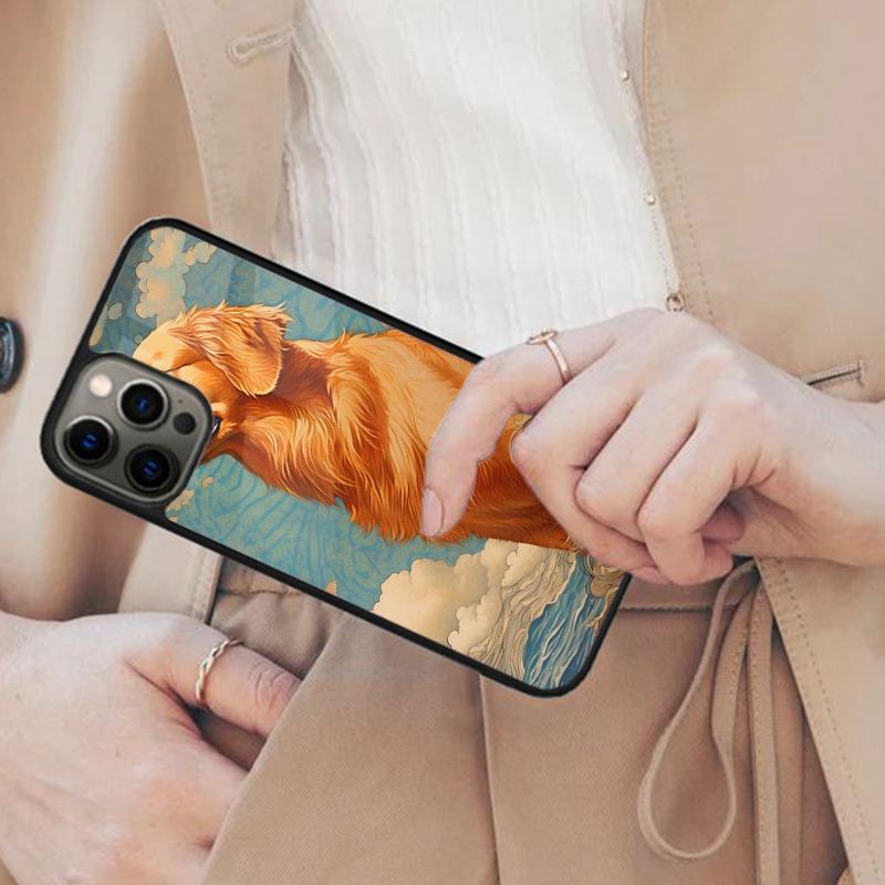 

Best Friend Golden Retriever Magnetic Phone Case For APPLE iPhone 17 Air 16 14 13 12 Pro Max 15 Plus Wireless MagSafe Cover iPhone 13mini