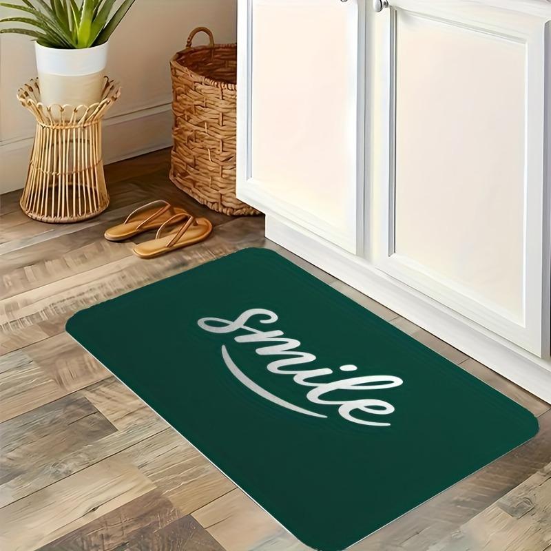 1PC Tranquil Waters Kitchen Rug Non-Slip Door Mat Pop design Bathroom Rug Bath Mat Carpet for Home Sink Laundry ecoreeree