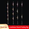 Night Glow Gourd Swivel Rig: Triple-Hook Sea Fishing Rod Holder with Drifting Accessories