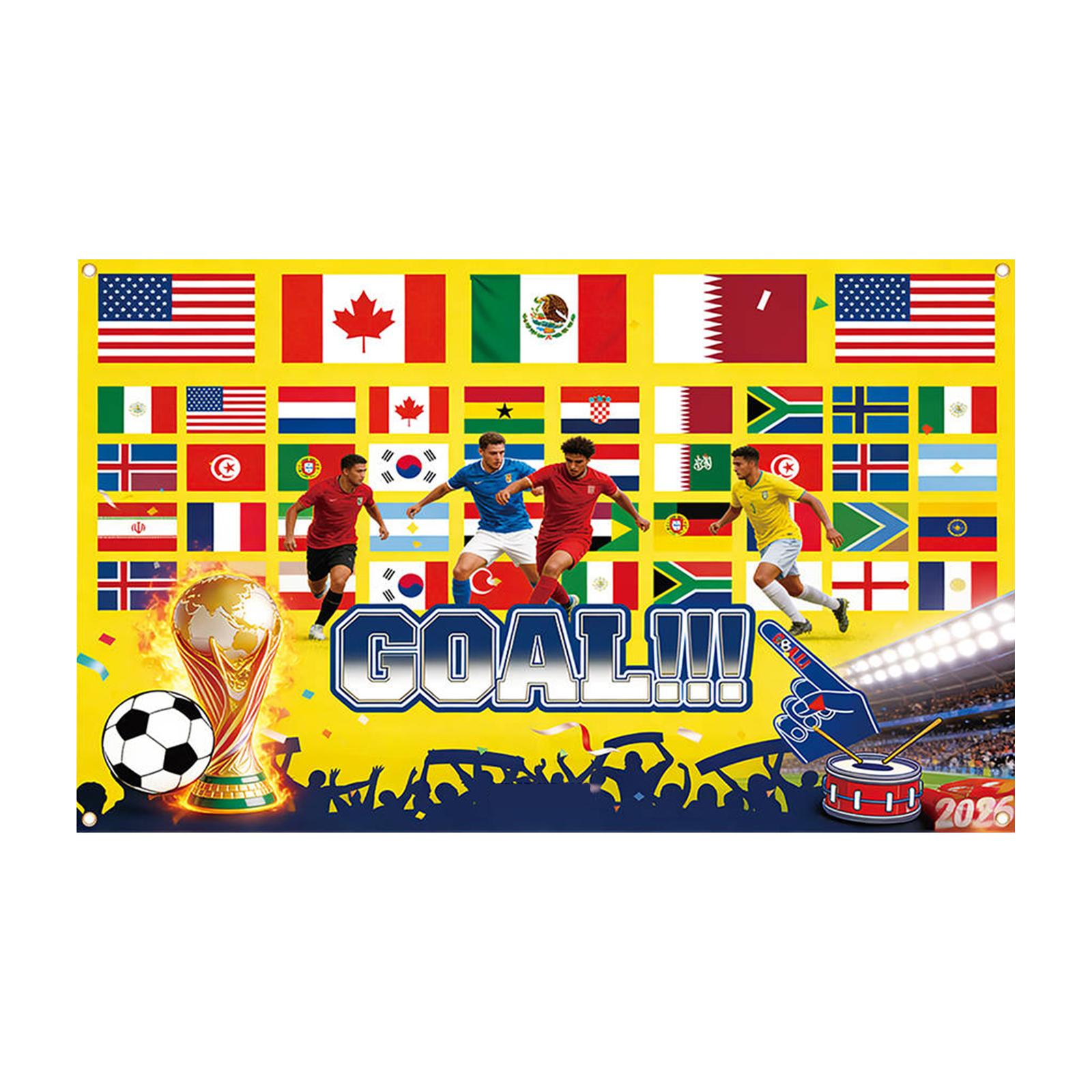 

Football Themed Flag Decorations, Home Decor, Flag Props One Size