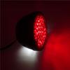 Univerzální motocykl zadní brzda červená+bílá LED koncové brzdové světlo Ozdobná svítilna SPZ Pro Kawasaki Suzuki Honda Pro Harley