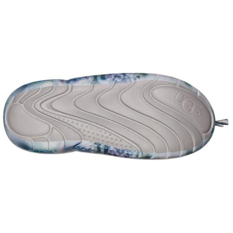 Collina Strada X Ugg Synthetic Leather Lightweight Zipper Ankle Boots Women Ankle Boots Dark-Blue-Floral 1170430-DFL