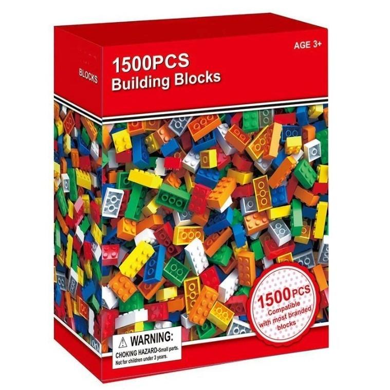 LEGO 1000 шт. Классические объемные блоки большой емкости LEGO Refill Blocks Classic совместимые Creative B344 1Pack (1500pcs)