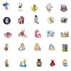 50pcs Disney Movie Alice in Wonderland Stickers Cute Cartoon Graffiti Sticker Decals for Kids Toy Water Bottle Phone Case