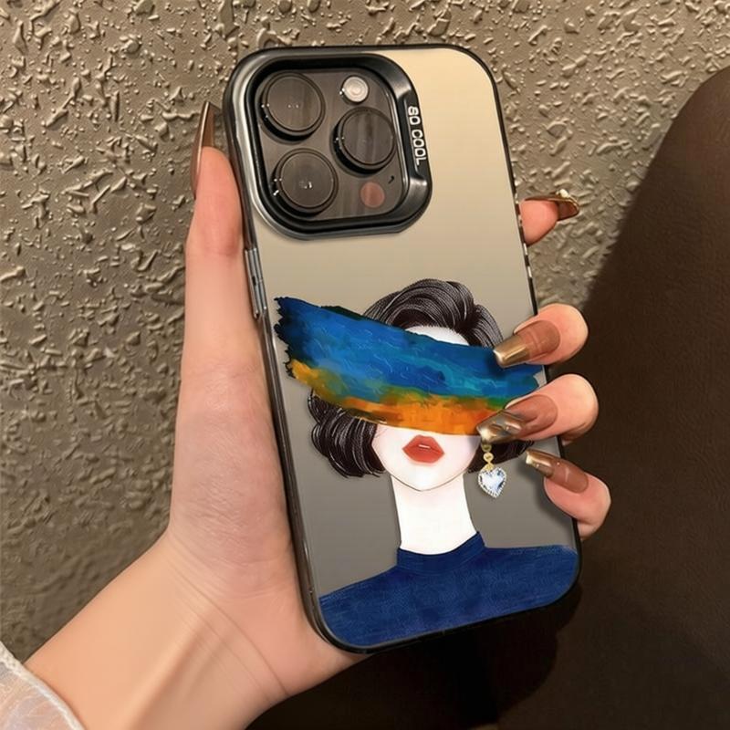 Girls Fashion Phone Case For iPhone 17 Pro Max 16 Pro 15 Plus 14 13 mini 12 11 16E 17 Air Case