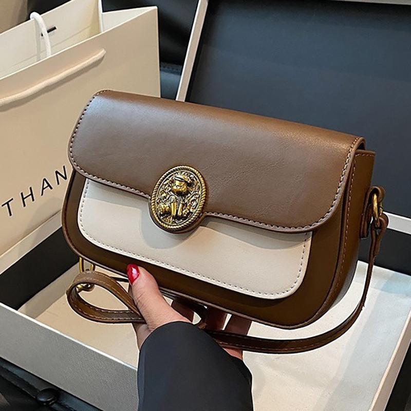 Нова невелика сумка під пахвами 2024 року, проста та модна сумка-багет, висококласна ретро-сумка через плече на одне плече