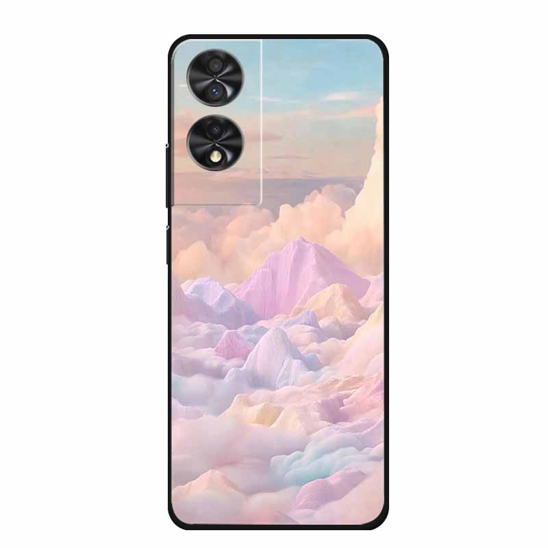 Custodia Animale Carino per TCL 40 NxtPaper Lusso Morbido Silicone Protettore Copri Telefono per TCL 50 Pro NxtPaper 50 SE TPU Cartone Animato Capa