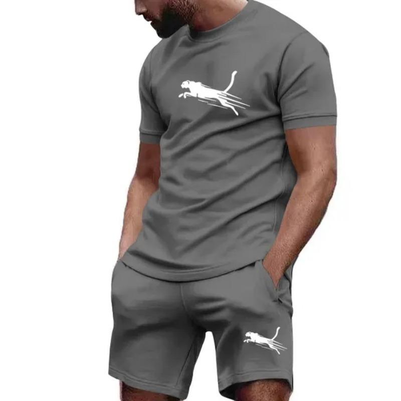 Summer Breathable 2026 New Men's Set High Quality Super Comfortable Short Sleeve T-shirt