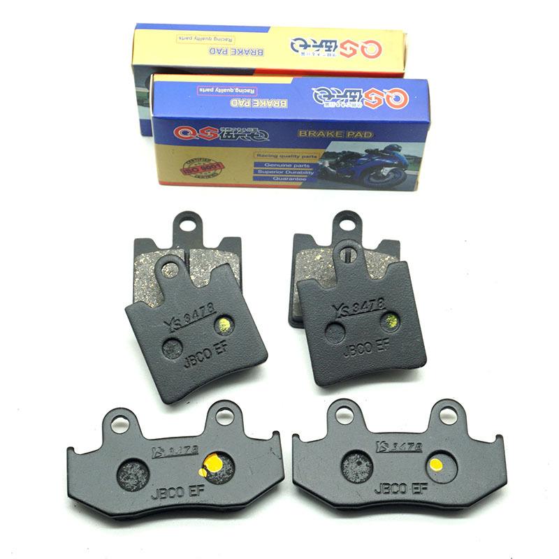 Motorcycle Front Rear Brake Pads for SUZUKI AN250 Burgman Type II 2001-2006 AN250SS Skywave 250 SS 2005 2006 AN