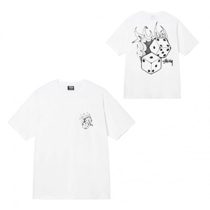 2026SS Letter Print T-Shirt Streetwear Loose Fit Couple Tee Short Sleeve