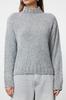Women's Elegance Style Sweater Powder Soft Textured Cotton Knitwear Sweater
