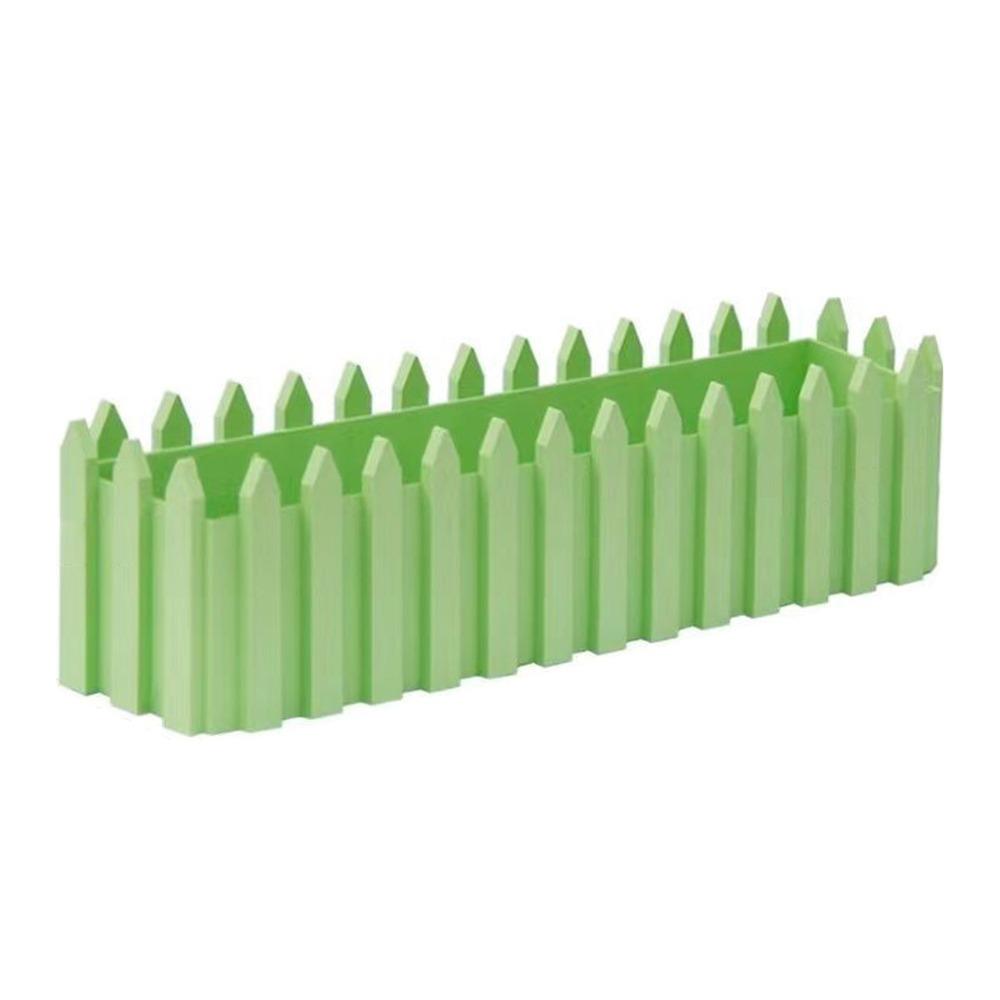 Rectangular Fence Flower Pots Seedling Seed Starter Trays Reusable Balcony Plant Seedling Pot Garden Accessories