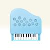 Kawai Musical Instruments KAWAI Mini Piano Mint Blue P-25