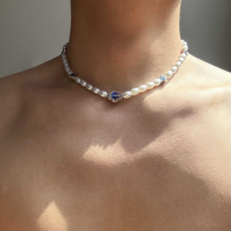 Niche Original Design Necklace Retro Sweater Chain Male Personality Versatile Collarbone Chain