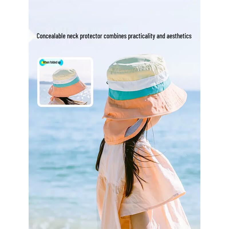 OEING Kids' Summer Sun Protection Bucket Hat
