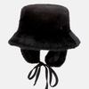WHITE SANDS Fur Detachable Earmuff Bucket Hat Osley (6 colors)