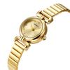 Watch with Expandable Analog Stainless Steel Band Women's Strap, Waterproof, Display