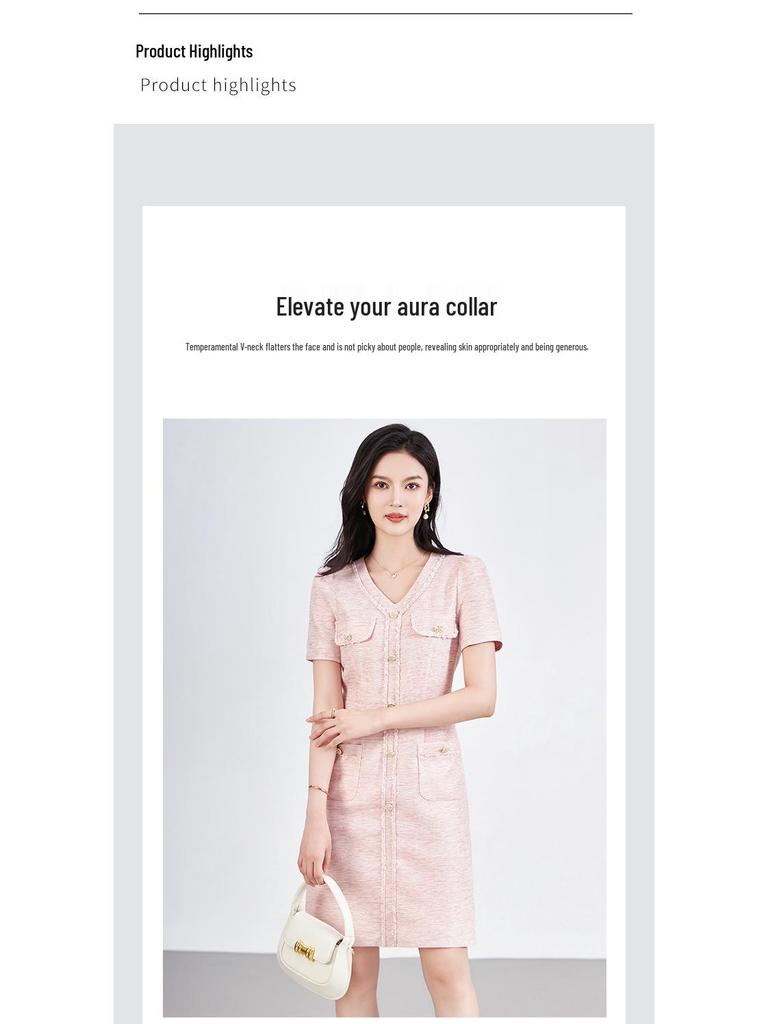 Elegantes High-End Vielseitiges Taillenbetonendes Kleid für Damen - Frühherbst Neuankömmling