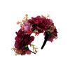 Mori Oversized Flower Headband High-end Fabric Flower Head Buckle Bride Bridesmaids Vacation Photo Hair Accessories
