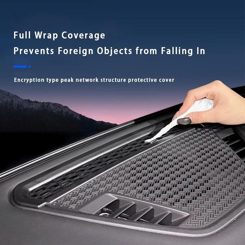 For BMW X1 X2 X3 X4 X5 X6 X7 3 4 5 7 Series 2018-2026 Dashboard Air Outlet Cover Buckle Dust Protection Cover Accessories